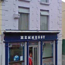 Neilus Hennessy - The Prince of Meats: the lavender-hued Kilfanane corner butcher, Hennessy's.