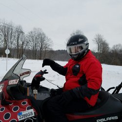 Loud Performance - The sled that was flipped.
