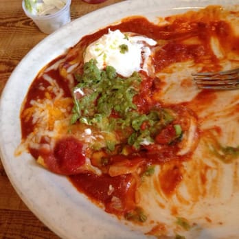 Booga Reds Restaurant - Enchiladas with red sauce. - Mexican Near Me - Springerville, Arizona