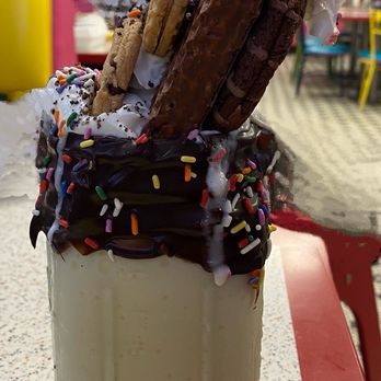Poky Dot - Vanilla Cookie Shake, in 32-ounce mason jar. $14.99. Dec, 2025. - Diners Near Me - Fairmont, West Virginia