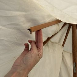 Long & Foster Real Estate - Broken umbrella. Had to pay to use Icona's daily instead.