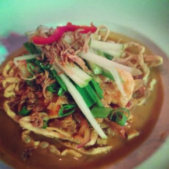 Origin French Thai - Curry noodles with shrimp. Damn good! #foodporn - Thai Near Me - Somerville, New Jersey Origin French Thai - Curry noodles with shrimp. Damn good! #foodporn - Thai Near Me - Somerville, New Jersey