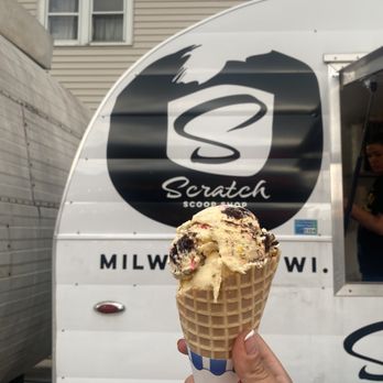 Scratch Ice Cream - Birthday cake - Food Trucks Near Me - Milwaukee, Wisconsin Scratch Ice Cream - Birthday cake - Food Trucks Near Me - Milwaukee, Wisconsin