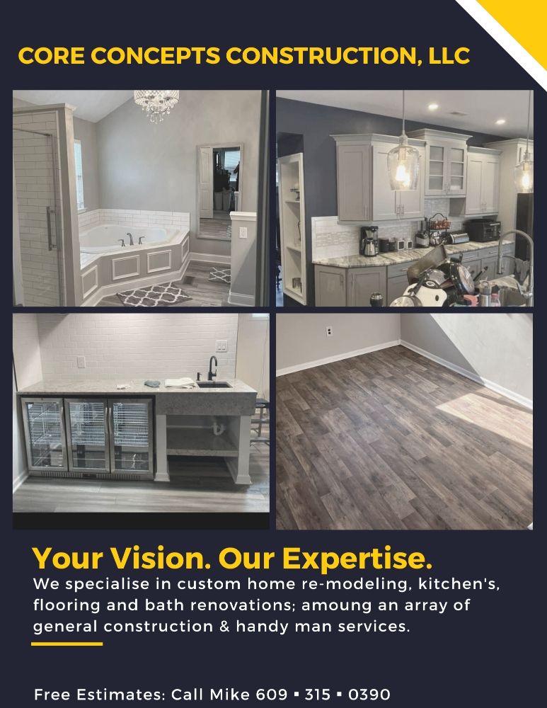 Slide of Core Concepts Construction