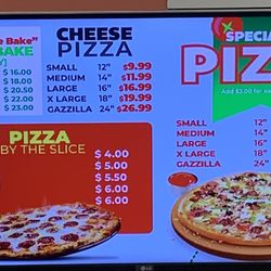 Gazzali's Supermarket - Food court menu