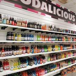 Chocolate Boutique - Soda wall