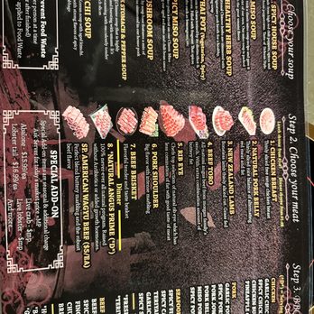 Seapot - Menu - Hot Pot Near Me - Plano, Texas Seapot - Menu - Hot Pot Near Me - Plano, Texas