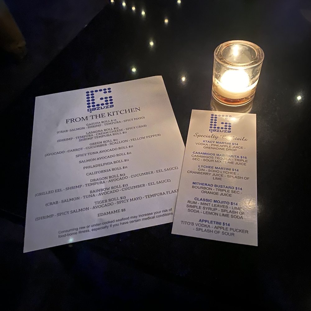 Menu Menu