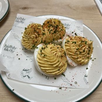 Highly Likely - Yuzu Deviled Eggs - Breakfast & Brunch Near Me - Los Angeles, California