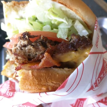 Fatburger - Medium Fat with cheese and bacon - Burgers Near Me - West Hollywood, California Fatburger - Medium Fat with cheese and bacon - Burgers Near Me - West Hollywood, California