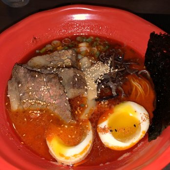 Ichimi - Spicy miso ramen with brisket. - Japanese Near Me - Miami, Florida Ichimi - Spicy miso ramen with brisket. - Japanese Near Me - Miami, Florida