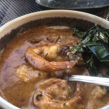 Bourbon & Baker - Shrimp and grits - Cocktail Bars Near Me - Manhattan, Kansas