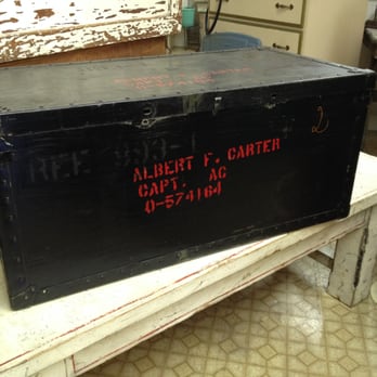 Foothill Antiques - World War II-era trunk. Excellent condition. Four available, two sizes. - Antiques Near Me - Tujunga, California
