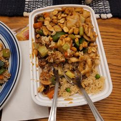 Great Wall - "Kum po" chicken - that's what the menu says