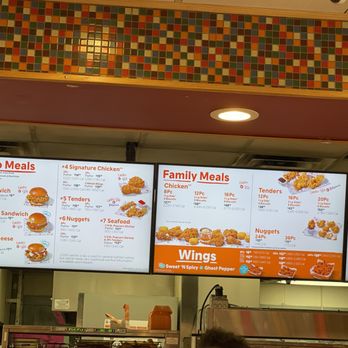 Popeyes Louisiana Kitchen - Partial menu - Fast Food Near Me - Barstow, California