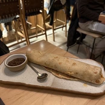 Mezcaleria Alma - pork belly burrito - Wine Bars Near Me - Denver, Colorado