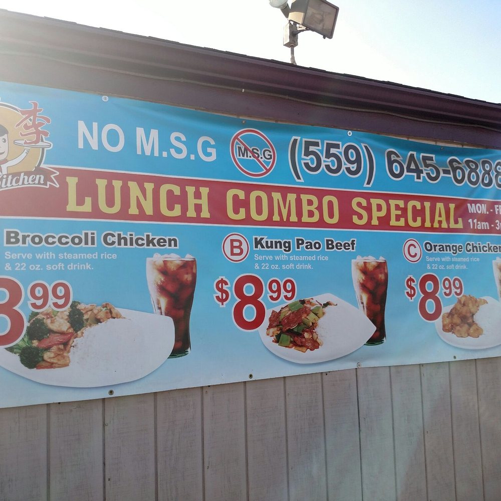 Lee Kitchen - Lunch specials taken on 9/14/2017 - Chinese Near Me - Madera, California Lee Kitchen - Lunch specials taken on 9/14/2017 - Chinese Near Me - Madera, California