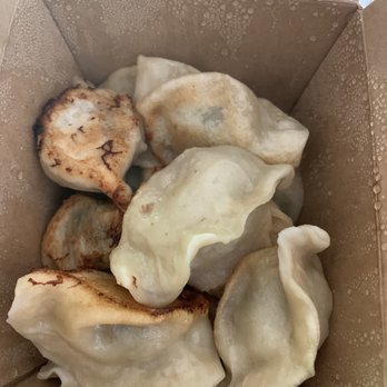 Dumpling The Noodle - Pan Fried Pork Chive Shrimp Dumpling - Noodles Near Me - Seattle, Washington