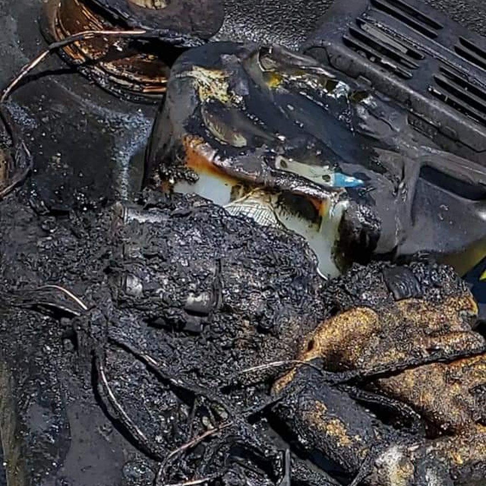 Ryobi Technologies - Ryobi battery blew up & started a fire. Contacted ryobi & they wouldn't even acknowledge it!!! #BOYCOTTRYOBI - Hardware Stores Near Me - Anderson, South Carolina Ryobi Technologies - Ryobi battery blew up & started a fire. Contacted ryobi & they wouldn't even acknowledge it!!! #BOYCOTTRYOBI - Hardware Stores Near Me - Anderson, South Carolina