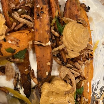 Abigail's American Bistro - Carrots with cashew chipotle butter - New American Near Me - Highland Park, Illinois Abigail's American Bistro - Carrots with cashew chipotle butter - New American Near Me - Highland Park, Illinois