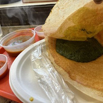 VEGZ - SPINACH DOSA (V/GF) - Vegetarian Near Me - Washington, DC, District of Columbia VEGZ - SPINACH DOSA (V/GF) - Vegetarian Near Me - Washington, DC, District of Columbia