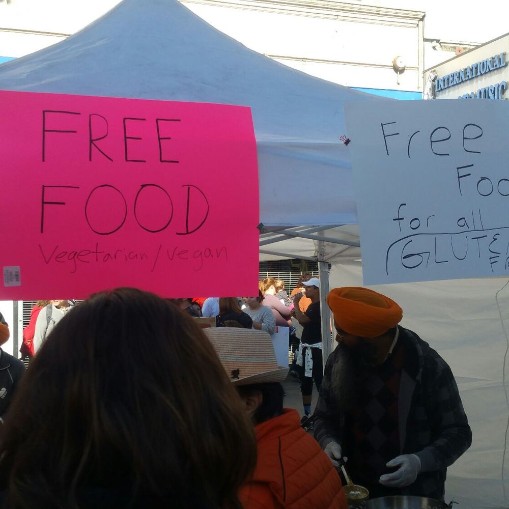 Women's March - LA - Loved the curry! Thank you, Sikhs! They handed out free food and water. I love my country! - Local Flavor Near Me Women's March - LA - Loved the curry! Thank you, Sikhs! They handed out free food and water. I love my country! - Local Flavor Near Me
