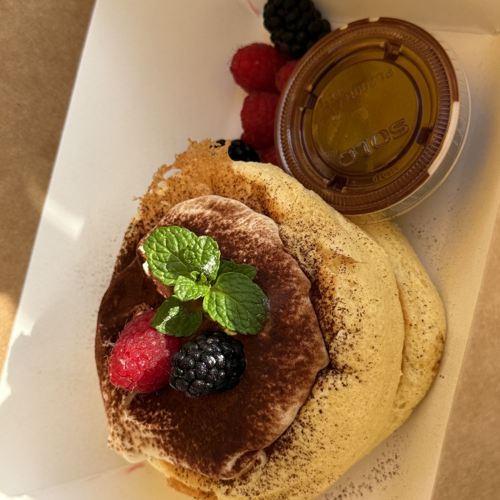 Fluffy Fluffy - Tiramisu Pancakes - Coffee & Tea Near Me - Davis, California Fluffy Fluffy - Tiramisu Pancakes - Coffee & Tea Near Me - Davis, California