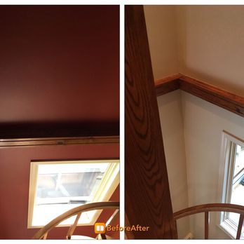 Wyoming Valley Painting - This was a repaint from dark red to a light grey. - Painters Near Me - Kingston, Pennsylvania Wyoming Valley Painting - This was a repaint from dark red to a light grey. - Painters Near Me - Kingston, Pennsylvania