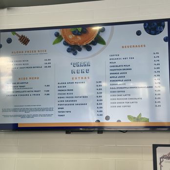 Aloha Stacks - Menu - Pancakes Near Me - El Monte, California