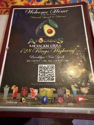 Menu photo 1 Avocados Mexican Grill Brooklyn, NY