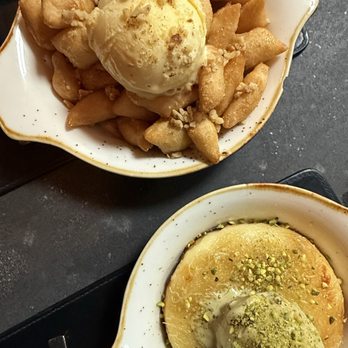 Boutros - Knafeh and Orange Blossom donuts - New American Near Me - Brooklyn, New York