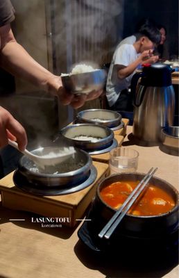 LASUNG TOFU & POT RICE 라성순두부 by null