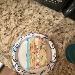 McCrum's Bakery - Filling: funfetti with fresh strawberries!