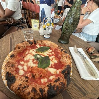 Pink Mamma - Margherita pizza - Steakhouses Near Me - Paris, 75