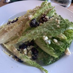 Bela Lisboa - Port Orange - Romaine "wedge" with blue cheese and dried cranberries.