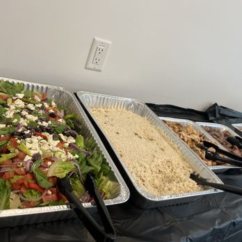 Chicken Maison - Salad & raisin rice - Mediterranean Near Me - Fountain Valley, California