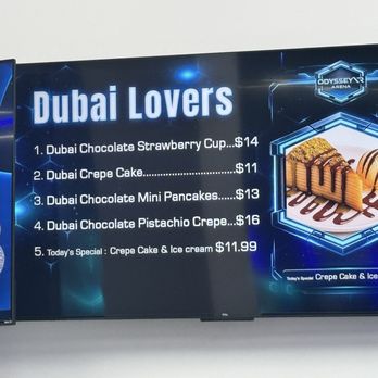 Odyssey VR - Dessert Menu - Virtual Reality Centers Near Me - Corona, California