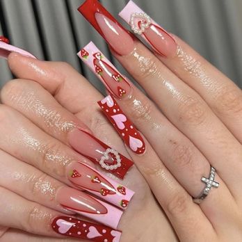 Creative Nail & Spa - Another Red pink one - Nail Salons Near Me - Oklahoma City, Oklahoma Creative Nail & Spa - Another Red pink one - Nail Salons Near Me - Oklahoma City, Oklahoma