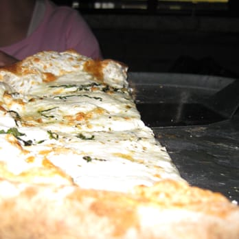 Brooklyn's Brick Oven Pizzeria - slice of white pizza - Pizza Near Me - Hackensack, New Jersey
