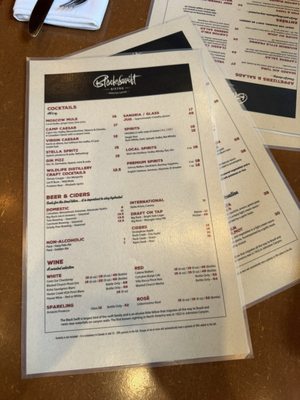 Menu photo 2 Blackswift Bistro Improvement District No. 9, AB Menu photo 2 Blackswift Bistro Improvement District No. 9, AB