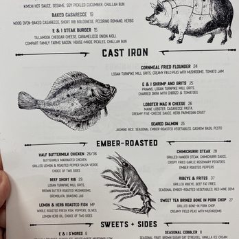 Ember & Iron - Menu - American Near Me - Jacksonville, Florida