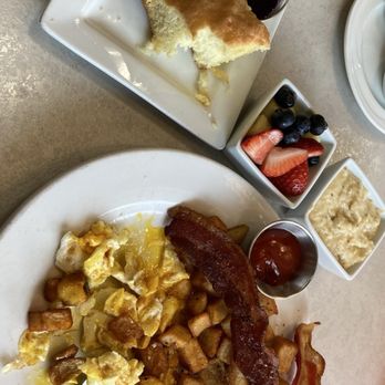 At The Corner - Breakfast Sampler - Salad Near Me - Little Rock, Arkansas At The Corner - Breakfast Sampler - Salad Near Me - Little Rock, Arkansas