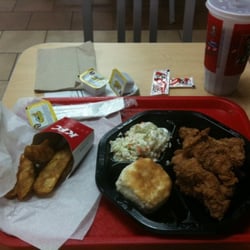 KFC - Six piece chicken strips meal!
