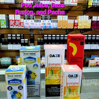 Vape Land - New Juice Arrivals.. Pod Juice line, Daze Fusion line, and Pacha Check out our complete juice line on our Instagram vapelandphx - Vape Shops Near Me - Chandler, Arizona