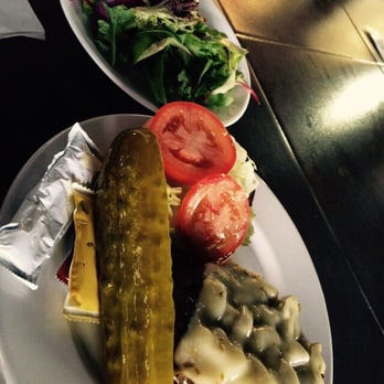 Legends Annex - Biggest pickle ever @ legends annex lol with Swiss cheese & grilled mushroom burger for hubby - Bars Near Me - Lafayette, Louisiana Legends Annex - Biggest pickle ever @ legends annex lol with Swiss cheese & grilled mushroom burger for hubby - Bars Near Me - Lafayette, Louisiana