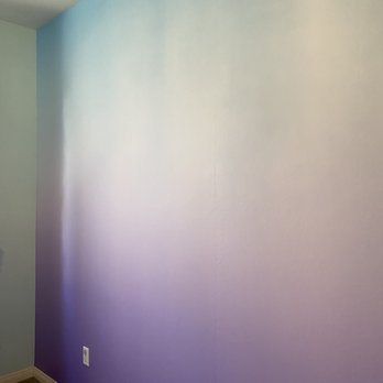 Wallpaper Installer LA - Ombré wallpaper - Wallpapering Near Me - Orange, California