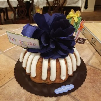 Nothing Bundt Cakes - Confetti cake for my nephew's 21st! He loved it! - Bakeries Near Me - Henderson, Nevada