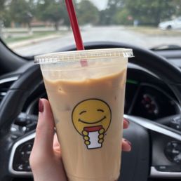 Iced autumn caramel swirl latte Iced autumn caramel swirl latte