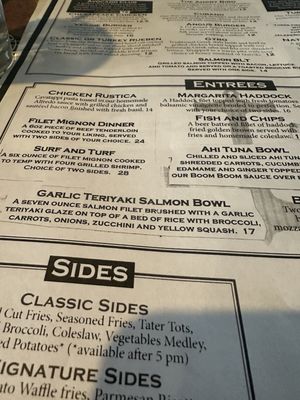 Menu photo 2 West End Grill Annapolis, MD