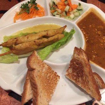 Bangkok Thyme - 5 Piece Chicken Satay - Thai Near Me - Atlanta, Georgia
